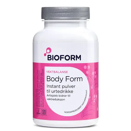 Детокс формула (с артишок, глухарче и розмарин) Body Form Urtedrikke, 120 g прах, с плодов аромат, Bioform