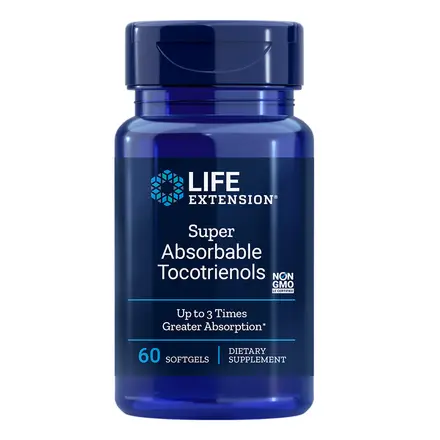 Super Absorbable Tocotrienols / Токотриеноли 60 софтгел капсули Life Extension