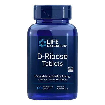 D-RIBOSE/ Д-РИБОЗА 1020 mg 100 V таблетки Life Extension