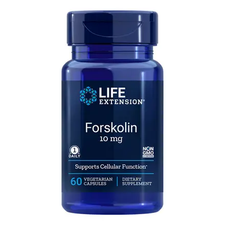 Forskolin / ФОРСКОЛИН 10 mg 60 V капсули Life Extension