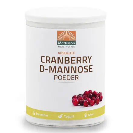 Червена Боровинка + D-Маноза, 100 g прах, Mattisson