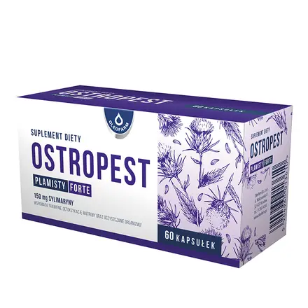 Ostropest Plamisty Forte / Остропест (бял трън Форте) 214 mg x 60 капсули, OLEOFARM