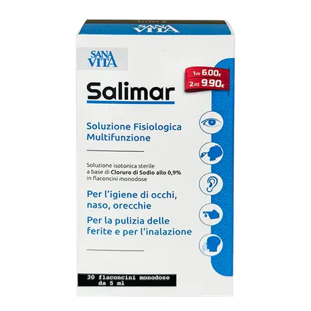 Мултифункционален физиологичен разтвор, 30 флакона, 5 ml, Paladin Pharma