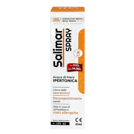 Хипертоничен спрей за нос Salimar, 125 ml, Paladin Pharma