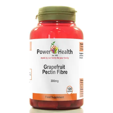 Пектинови фибри (от грейпфрут) 300 mg, 120 капсули, Power of Health