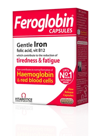 Feroglobin Capsules /Фероглобин Kапсули 30 капсули с бавно освобождаване