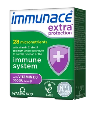 Immunace Extra Protection/ Имунейс Eкстра Защита 30 таблетки