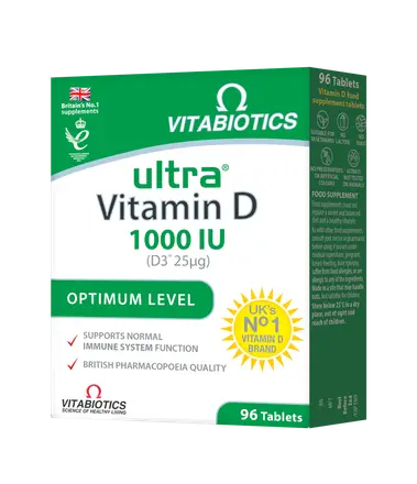 ULTRA Vitamin D 1000 IU / Ултра Винамин D 1000 IU 96 таблетки