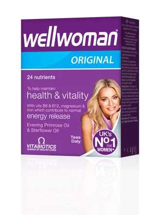 Wellwoman Original / Уелуомън Оригинал - мултивитамини за жени - 30 таблетки
