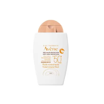 AVENE / АВЕН Тониран минерален флуид SPF 50+ за лице 40ml