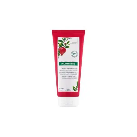 Klorane pomegranate балсам за боядисана коса за блясък и хидратация с нар 200мл