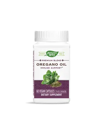 Oregano Oil 75-85% Carvacrol / Риган масло х 60 капсули Nature’s Way