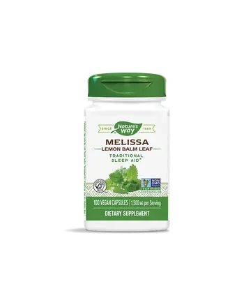 Melissa Lemon Balm Leaf / Маточина (лист) 500 mg х 100 капсули Nature’s Way