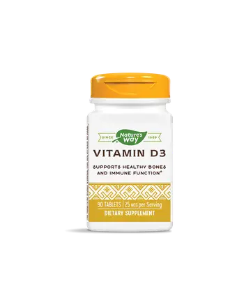 Vitamin D3 / Витамин D3 1000 IU x 90 таблетки Nature’s Way