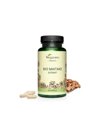 Bio Maitake Extrakt/ Био Майтаке, 60 капсули, 100% Vegan Vegavero