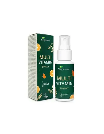 Multi Vitamin Junior/ Мултивитамини за Деца/ Орален спрей, 25 ml, 100% Vegan Vegavero