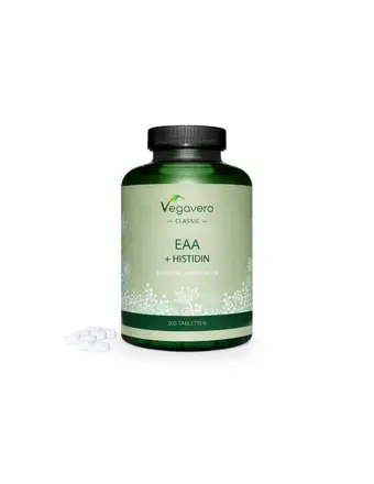 EAA+ Histidin/ Есенциални аминокиселини + Хистидин, 300 таблетки, 100% Vegan Vegavero