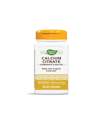 Calcium Citrate / Калций (цитрат) 250 mg х 100 капсули Nature’s Way