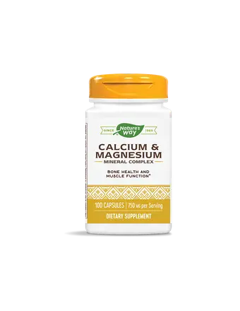Calcium & Magnesium / Калций & Магнезий х 100 капсули Nature’s Way