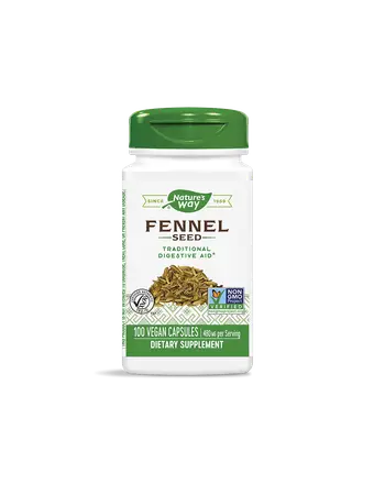 Fennel Seed / Копър (семена) 480 mg х 100 капсули Nature’s Way