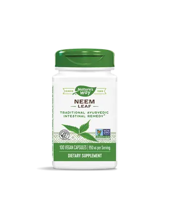 Neem Leaf / Нийм (лист) 475 mg x 100 капсули Nature’s Way