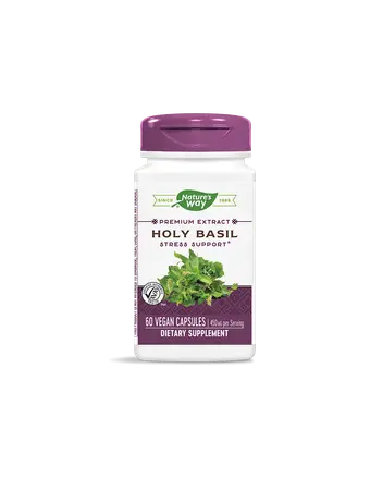 Holy Basil / Свещен босилек 450 mg х 60 капсули Nature’s Way