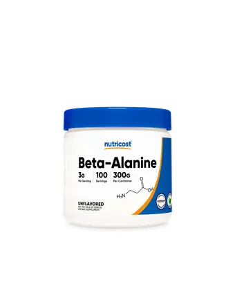 Сила и издръжливост - Бета аланин (Beta-Alanine), 300 g прах Nutricost