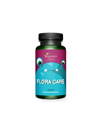 Пробиотици за деца - Flora Care Junior, 75 g прах Vegavero