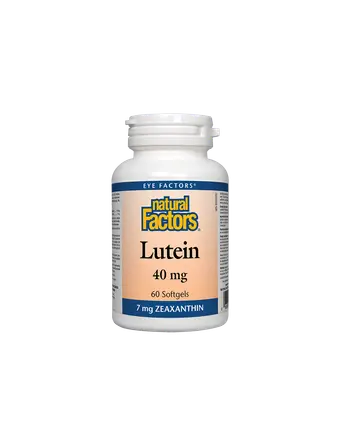 Lutein/ Лутеин 40 mg + Зеаксантин х 60 софтгел капс. Natural Factors