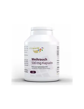 Босвелия, 500 mg + Витамин В1,В2, В6, 120 капсули, Vita World