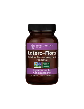 Latero-Flora™ Brevibacillus laterosporus (B.O.D.™ strain) Латеро Флора, 60 капсули, Global Healing
