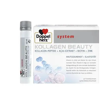 Doppelherz System Допелхерц Систем Колаген Beauty x30 флакона