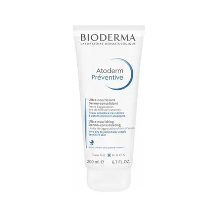 Bioderma Atoderm Preventive Крем за суха кожа при новородени 200мл