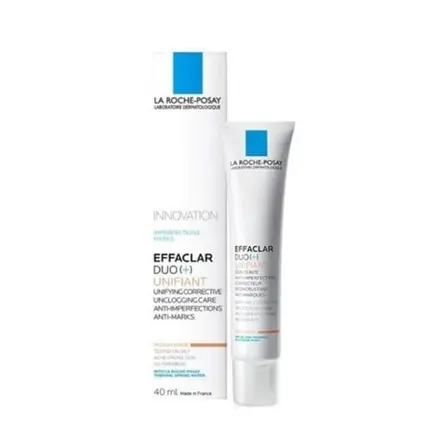 La Roche-Posay Effaclar DUO+ Unifiant коригиращ крем светъл цвят 40мл