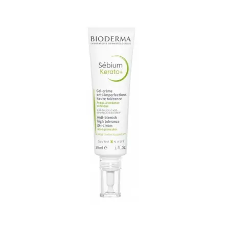 Bioderma Sebium Kerato+ Гел-крем срещу пъпки 30мл