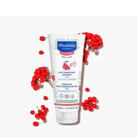 Mustela Мустела Успокояващ хидратиращ лосион за чувствителна кожа 200мл