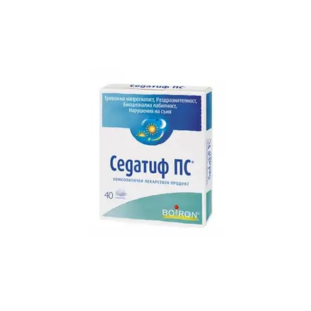 Sedatif PC Седатиф ПС при проблеми със съня х40 таблетки