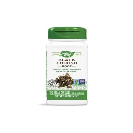 Nature’s Way Black Cohosh Гроздовиден ресник 540 мг 100 капсули