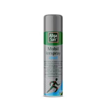 Allga San Mobile Icespray akut Алга Сан Мобил Айс спрей акут охлаждащ спрей с болкоуспокояващо действие 150мл