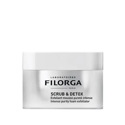 FILORGA SCRUB AND DETOX Ексфолираща пяна с активен въглен 50мл