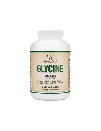 Glycine/ Глицин, 300 капсули Double Wood
