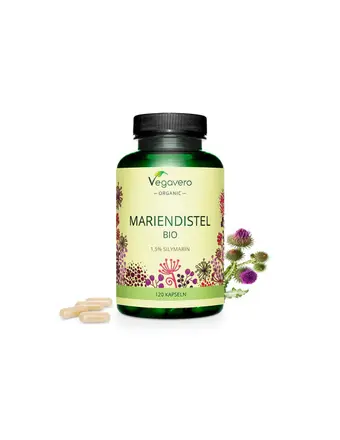 Mariendistel Bio – Био бял трън, 120 капсули Vegavero