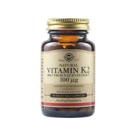 Solgar Витамин K2 100mg 50 таблетки