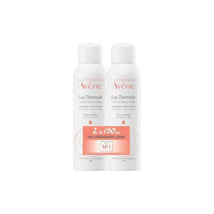 Avene ДУО Термална вода Avene 2 х 150 мл