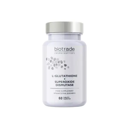Biotrade L – Glutathione + Superoxide Dismutase 60 бр. ентеросолвентни таблетки