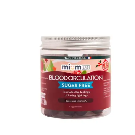 Mium Lab Gummies ЦИРКУЛАЦИЯ НА КРЪВТА желирани дражета 42 броя