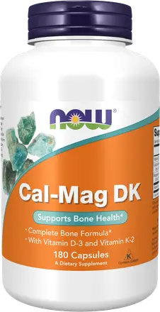 Cal-Mag DK | Calcium, Magnesium, Vitamin D3 + K2 [180 капсули, 90 Дози]