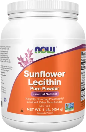 Sunflower Lecithin Pure Powder [454 грама, 45 Дози]