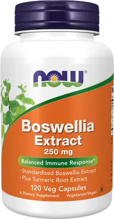БОСВЕЛИЯ / BOSWELLIA EXTRACT - за имунната система - 250 мг - 60 вегетариански капсули