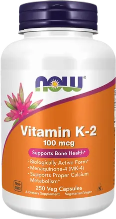 Vitamin K-2 100 mcg [250 капсули, 250 Дози]